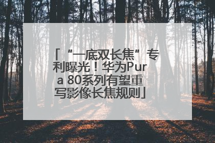 “一底双长焦”专利曝光！华为Pura 80系列有望重写影像长焦规则