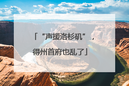 “声援洛杉矶”，得州首府也乱了