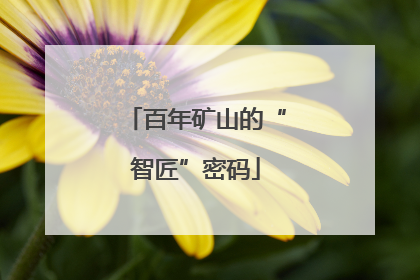 百年矿山的“智匠”密码