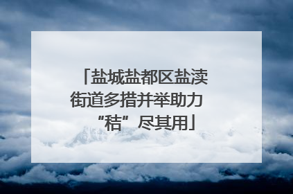 盐城盐都区盐渎街道多措并举助力“秸”尽其用