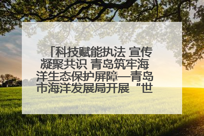 科技赋能执法 宣传凝聚共识 青岛筑牢海洋生态保护屏障—青岛市海洋发展局开展“世界海洋日”和“全国海洋宣传日”宣传活动
