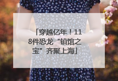 穿越亿年！118件恐龙“镇馆之宝”齐聚上海