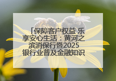 保障客户权益 乐享安心生活：黄河之滨消保行暨2025银行业普及金融知识万里行活动举办