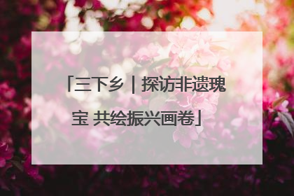 三下乡｜探访非遗瑰宝 共绘振兴画卷