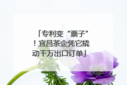 专利变“票子”！宜昌茶企凭它撬动千万出口订单