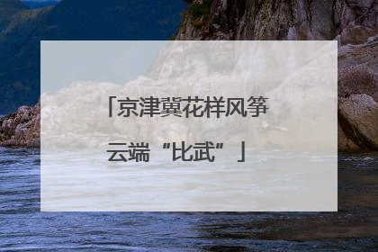 京津冀花样风筝云端“比武”