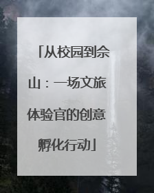 从校园到佘山：一场文旅体验官的创意孵化行动
