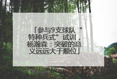 参与9支球队“特种兵式”试训，杨瀚森：突破的意义远远大于顺位