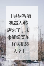 具身智能机器人4S店来了，未来能像买车一样买机器人？