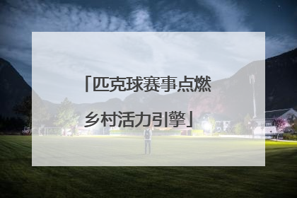 匹克球赛事点燃乡村活力引擎