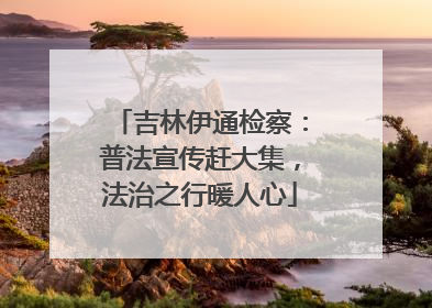 吉林伊通检察：普法宣传赶大集，法治之行暖人心