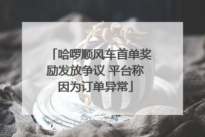 哈啰顺风车首单奖励发放争议 平台称因为订单异常