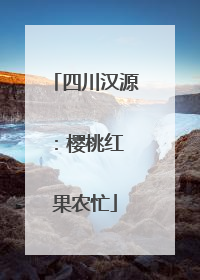 四川汉源：樱桃红 果农忙