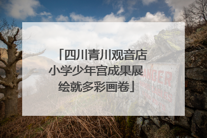 四川青川观音店小学少年宫成果展绘就多彩画卷