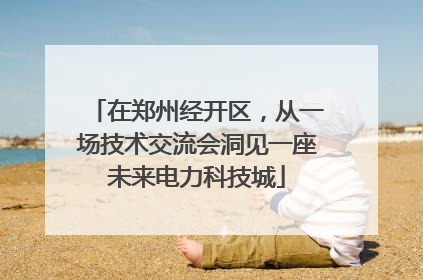 在郑州经开区，从一场技术交流会洞见一座未来电力科技城
