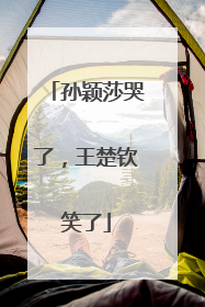 孙颖莎哭了，王楚钦笑了