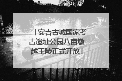 安吉古城国家考古遗址公园八亩墩越王陵正式开放