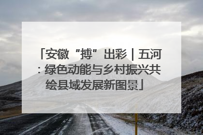 安徽“搏”出彩｜五河：绿色动能与乡村振兴共绘县域发展新图景