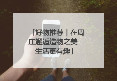 好物推荐｜在周庄邂逅造物之美 生活更有趣