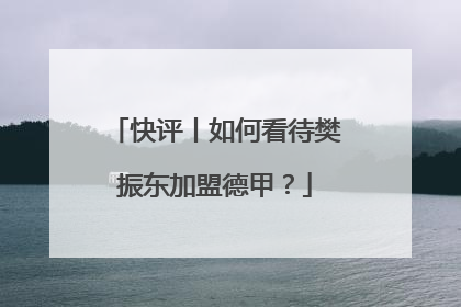 快评丨如何看待樊振东加盟德甲？