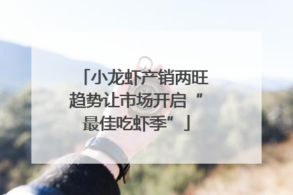 小龙虾产销两旺趋势让市场开启“最佳吃虾季”