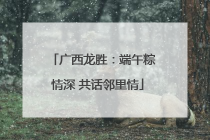 广西龙胜：端午粽情深 共话邻里情