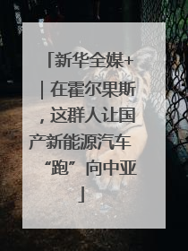 新华全媒+｜在霍尔果斯，这群人让国产新能源汽车“跑”向中亚