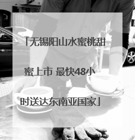 无锡阳山水蜜桃甜蜜上市 最快48小时送达东南亚国家