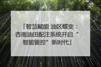 智慧赋能 油区蝶变：杏南油田配注系统开启“智能管控”新时代