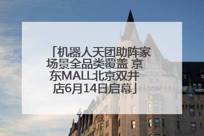 机器人天团助阵家场景全品类覆盖 京东MALL北京双井店6月14日启幕
