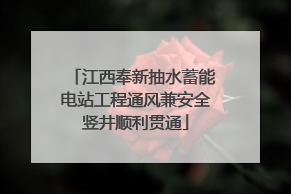 江西奉新抽水蓄能电站工程通风兼安全竖井顺利贯通