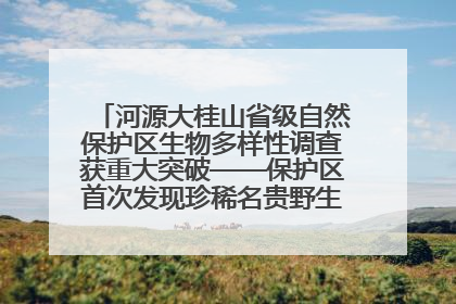 河源大桂山省级自然保护区生物多样性调查获重大突破——保护区首次发现珍稀名贵野生干巴菌与钝尾两头蛇