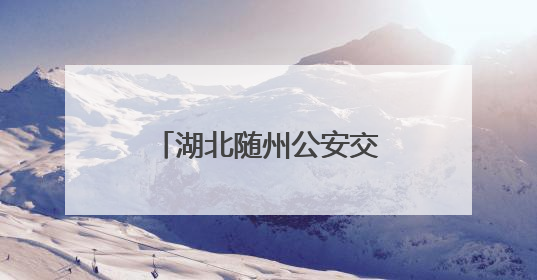 湖北随州公安交警进企业开展交通安全宣讲筑牢出行“安全墙”