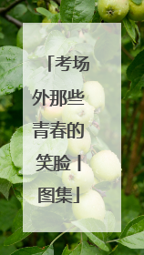 考场外那些青春的笑脸丨图集