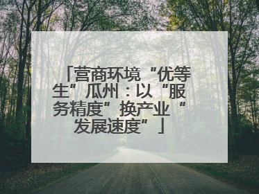 营商环境“优等生”瓜州：以“服务精度”换产业“发展速度”
