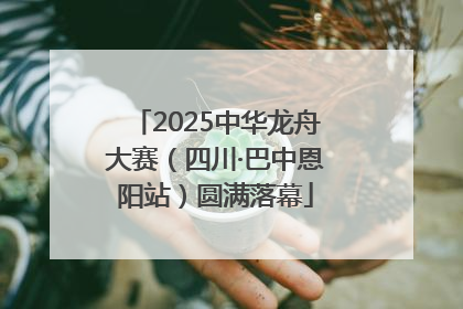 2025中华龙舟大赛（四川·巴中恩阳站）圆满落幕