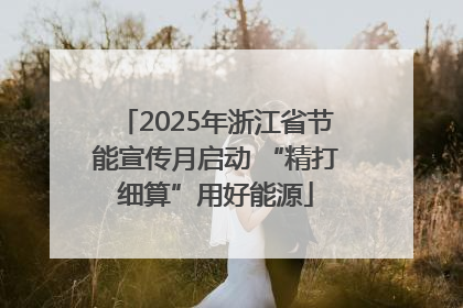 2025年浙江省节能宣传月启动 “精打细算”用好能源