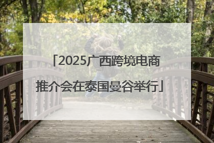 2025广西跨境电商推介会在泰国曼谷举行