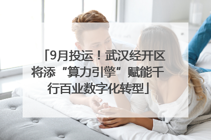 9月投运！武汉经开区将添“算力引擎”赋能千行百业数字化转型